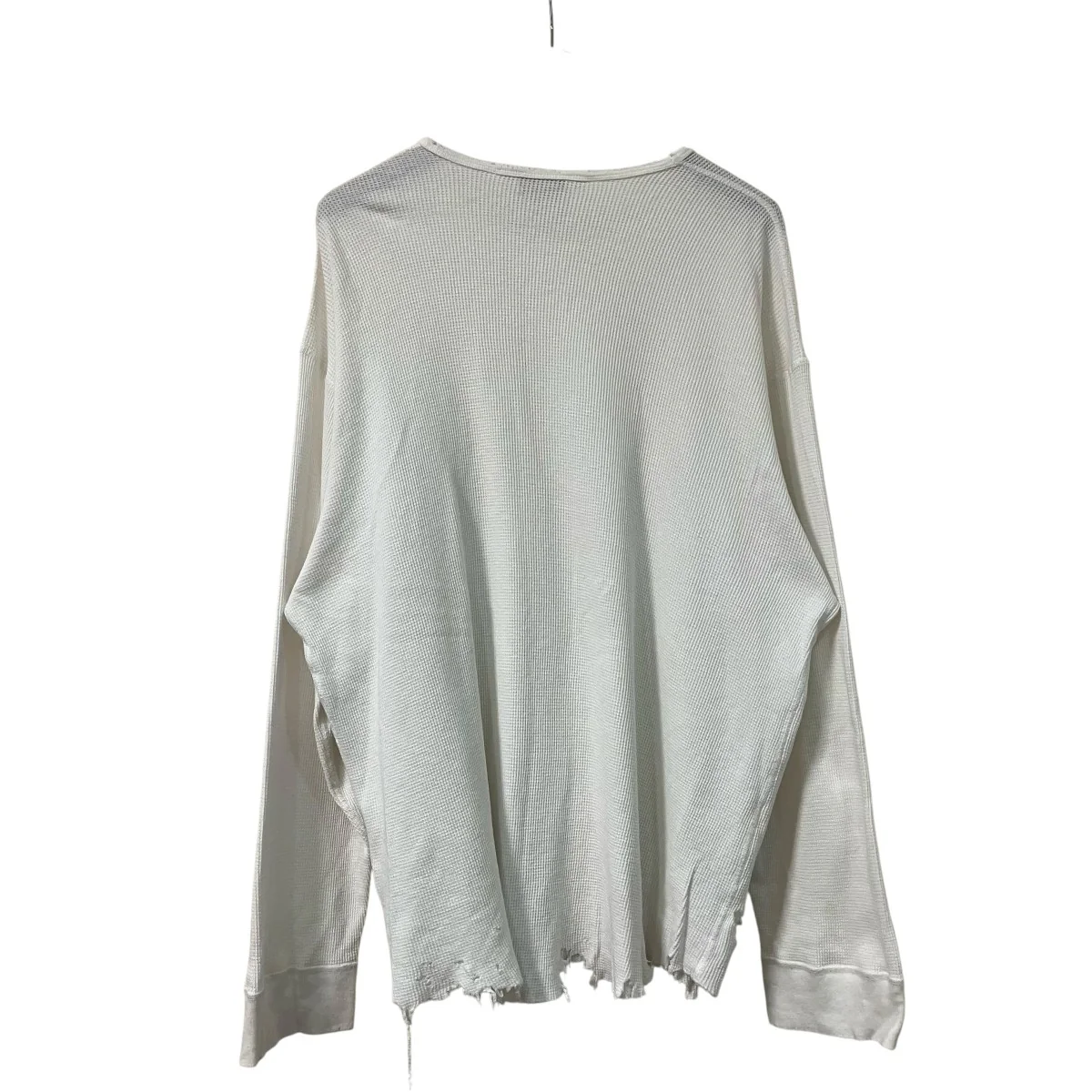 DAMAGE WAFFLE CREW LS T-SHIRTダメージワッフルカットソー - Image 2