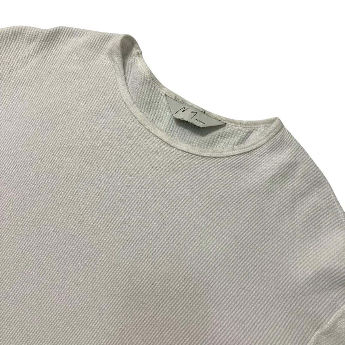 DAMAGE WAFFLE CREW LS T-SHIRTダメージワッフルカットソー - Image 3