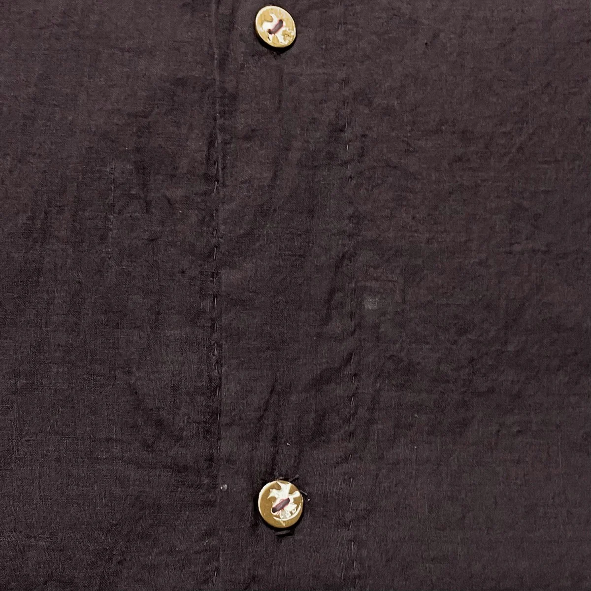 25SSGUPTA KHADI COTTON SHIRTS長袖シャツMT 5103 0604 - Image 6