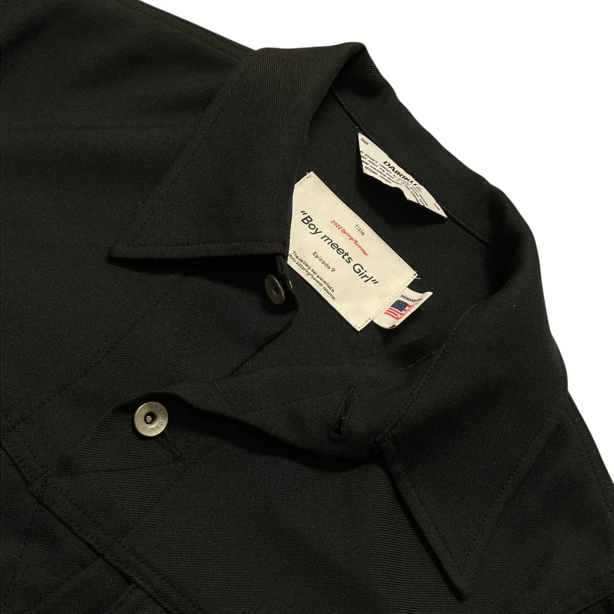 22SSRegular Polyester Jacketジャケット22SS P 1 - Image 3