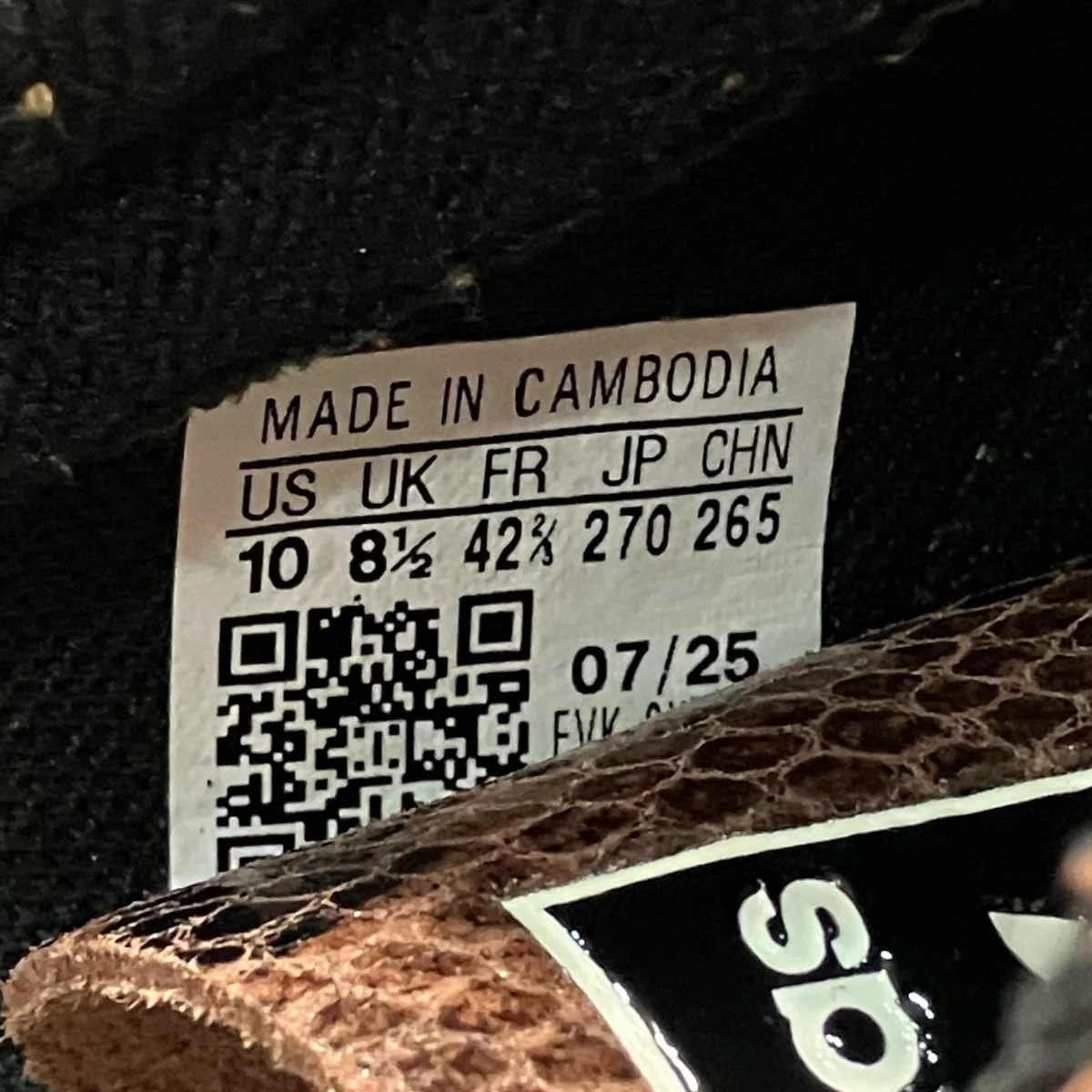 SL 72 OGパイソンロ―カットスニーカーJS3981 - Image 6