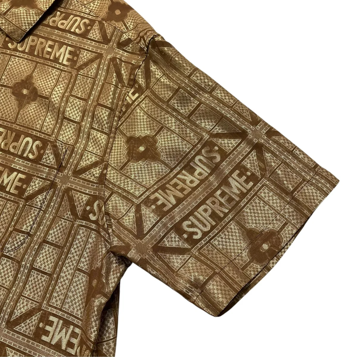 Supreme Tray Jacquard S S Shirt半袖シャツ - Image 4