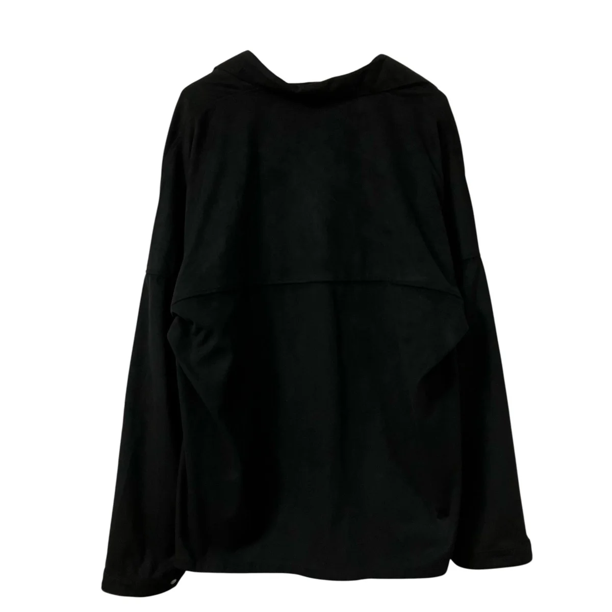VEGAN LEATHER SKIPPER SHIRTオープンカラー長袖シャツANC SH27 - Image 2
