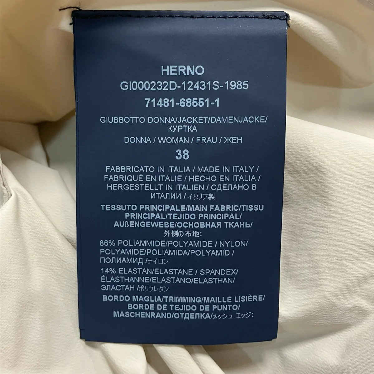 ジップブルゾンG1000232D - Image 8