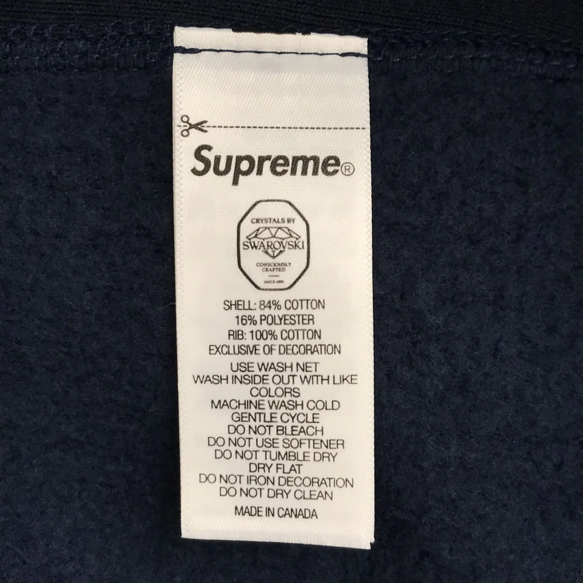 25AWSwarovski Motion Logo Hooded Sweatshirtパーカー - Image 6