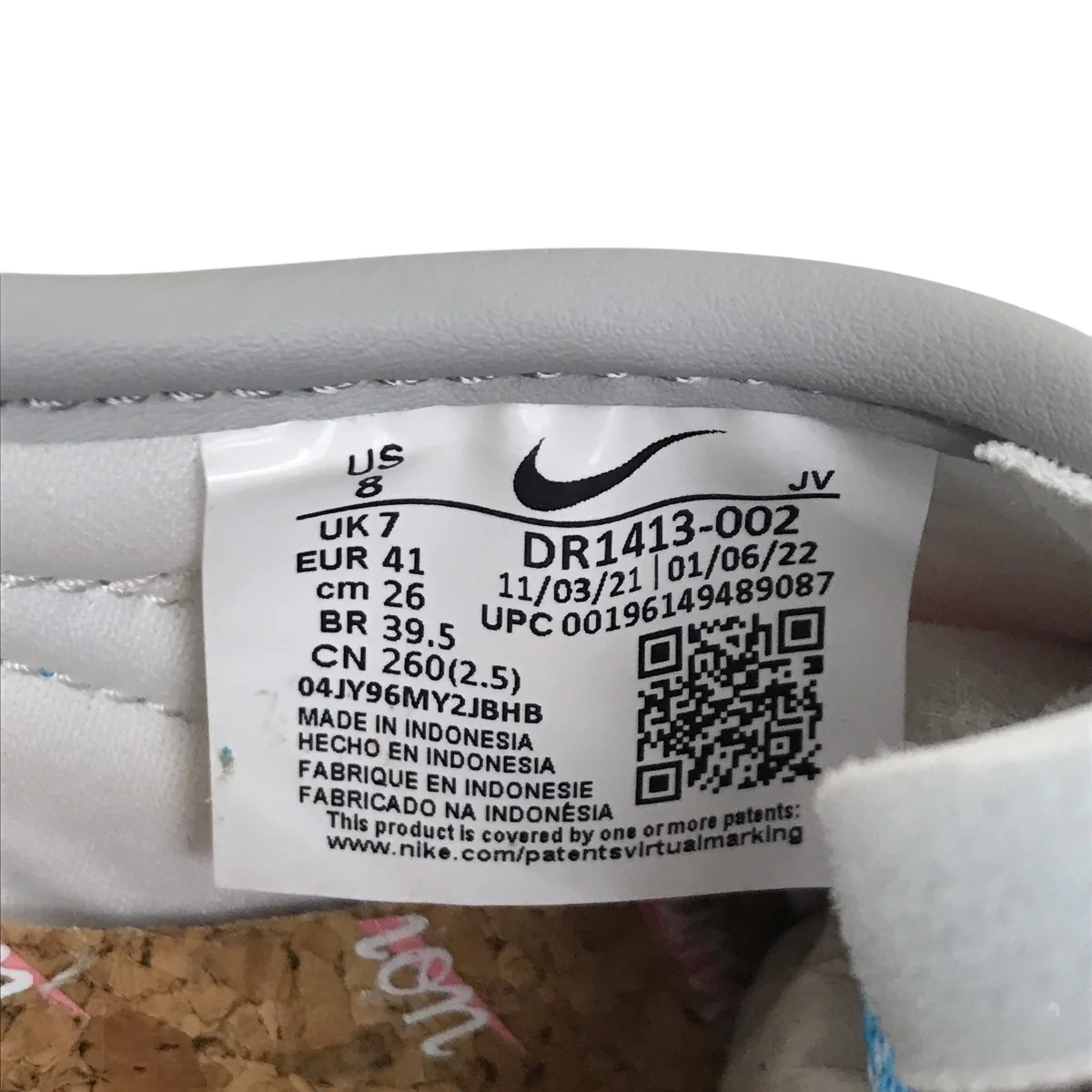 ×UNION CORTEZ SPスニーカーDR1413-002 - Image 5