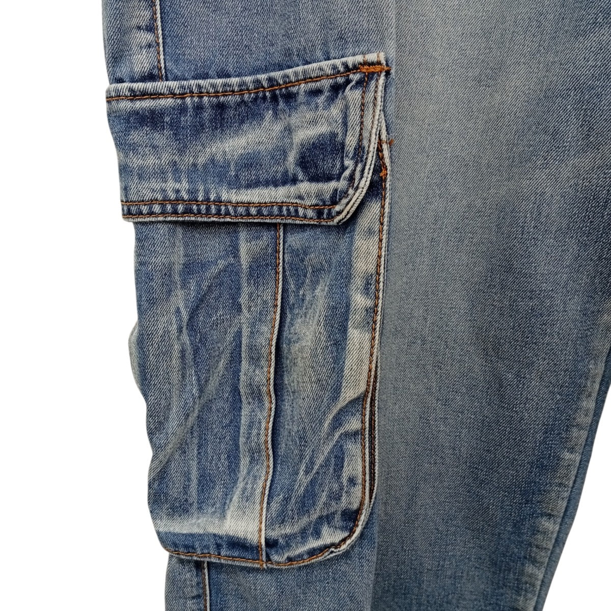 デニムバギーカーゴパンツ - Image 8