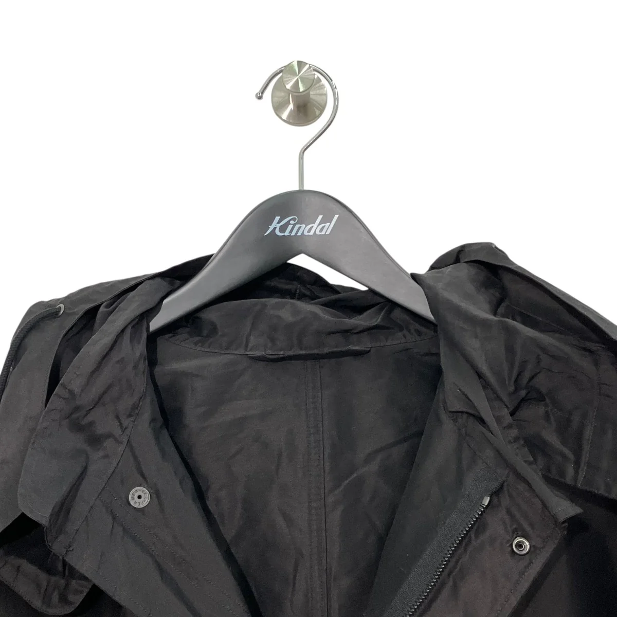 コットシルクフーデッドコートX01-04006 - Image 3