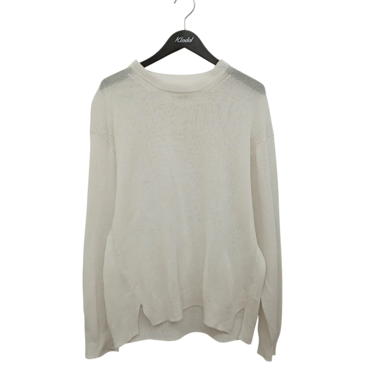 organic cotton coiled-yarn sweaterセーターWHSP-UU008
