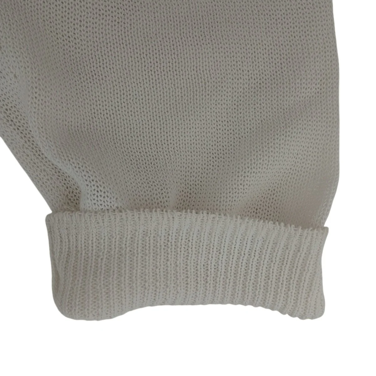 organic cotton coiled-yarn sweaterセーターWHSP-UU008 - Image 8