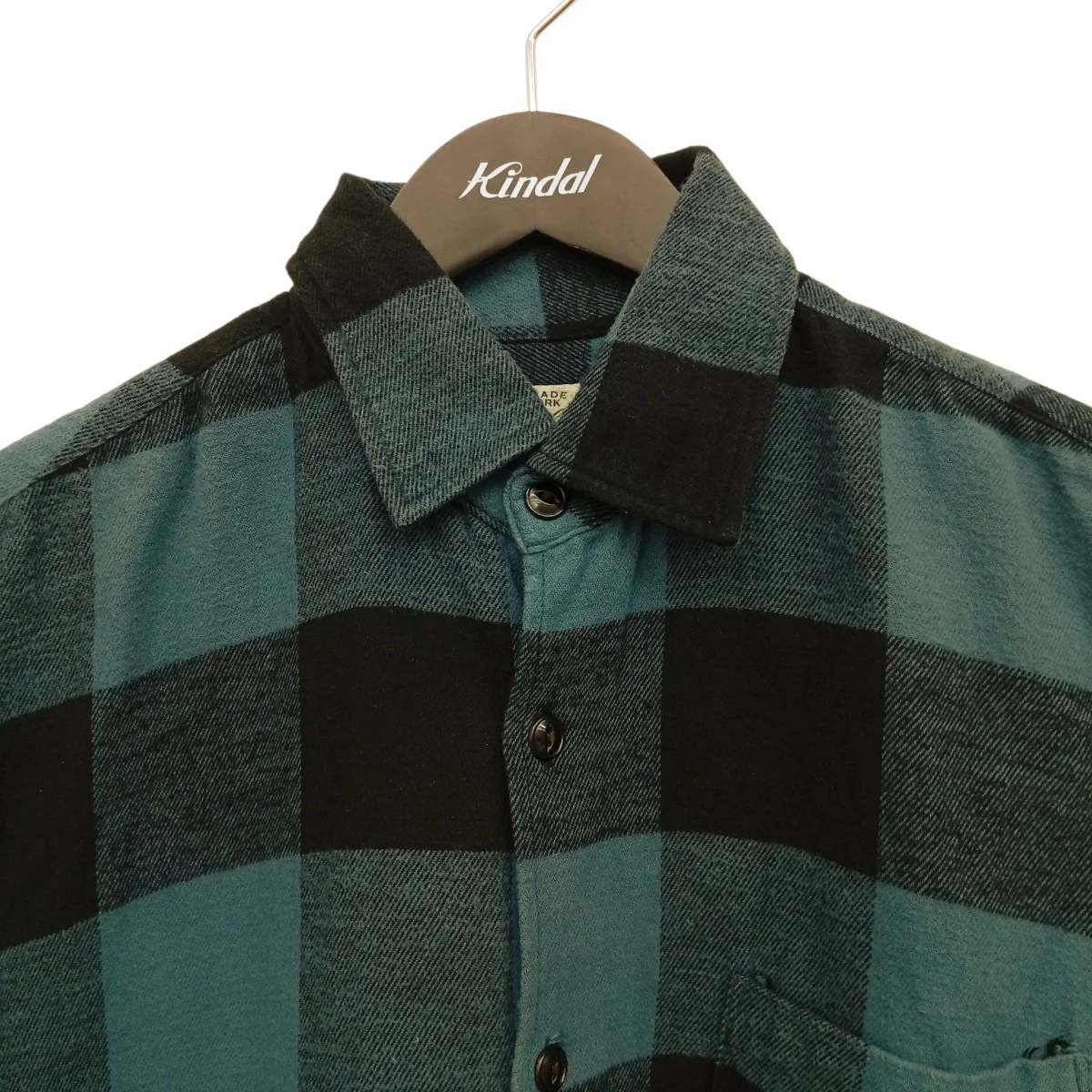 COTTON NEL CHECK REGULAR SHIRTチェックネルシャツGL29137 - Image 5