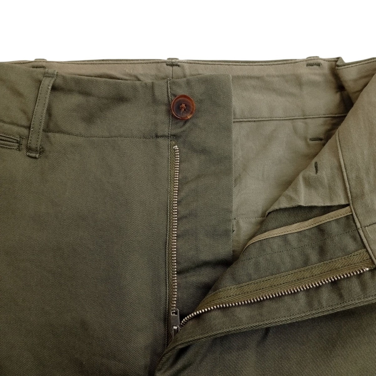 WASHED FINX CHINO WIDE PANTSチノワイドパンツA8AP01CN - Image 3