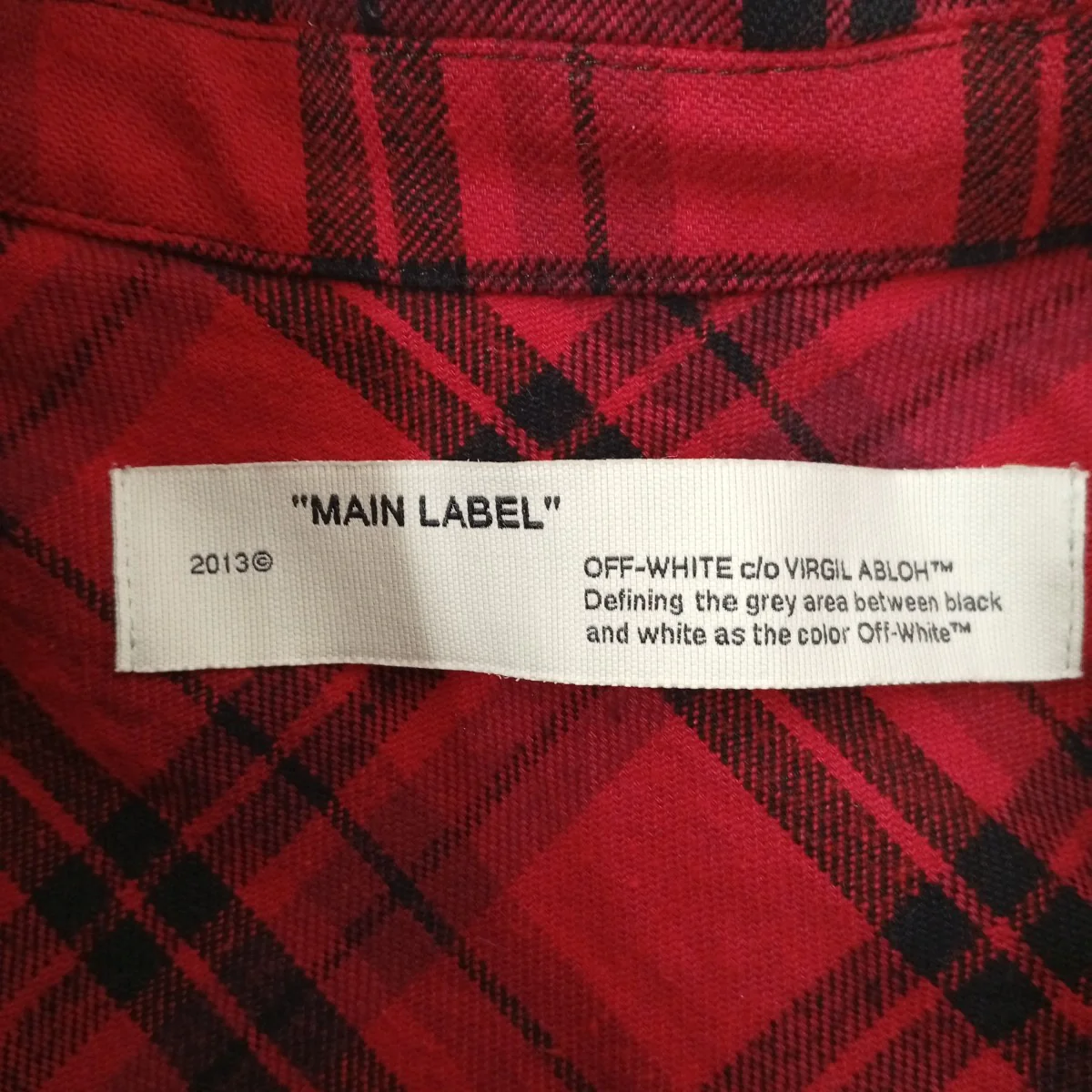 ARROW PATCHED FLANNNEL CHECK OVERSIZED SHIRTチェックシャツOMGA098R20G71021 - Image 3