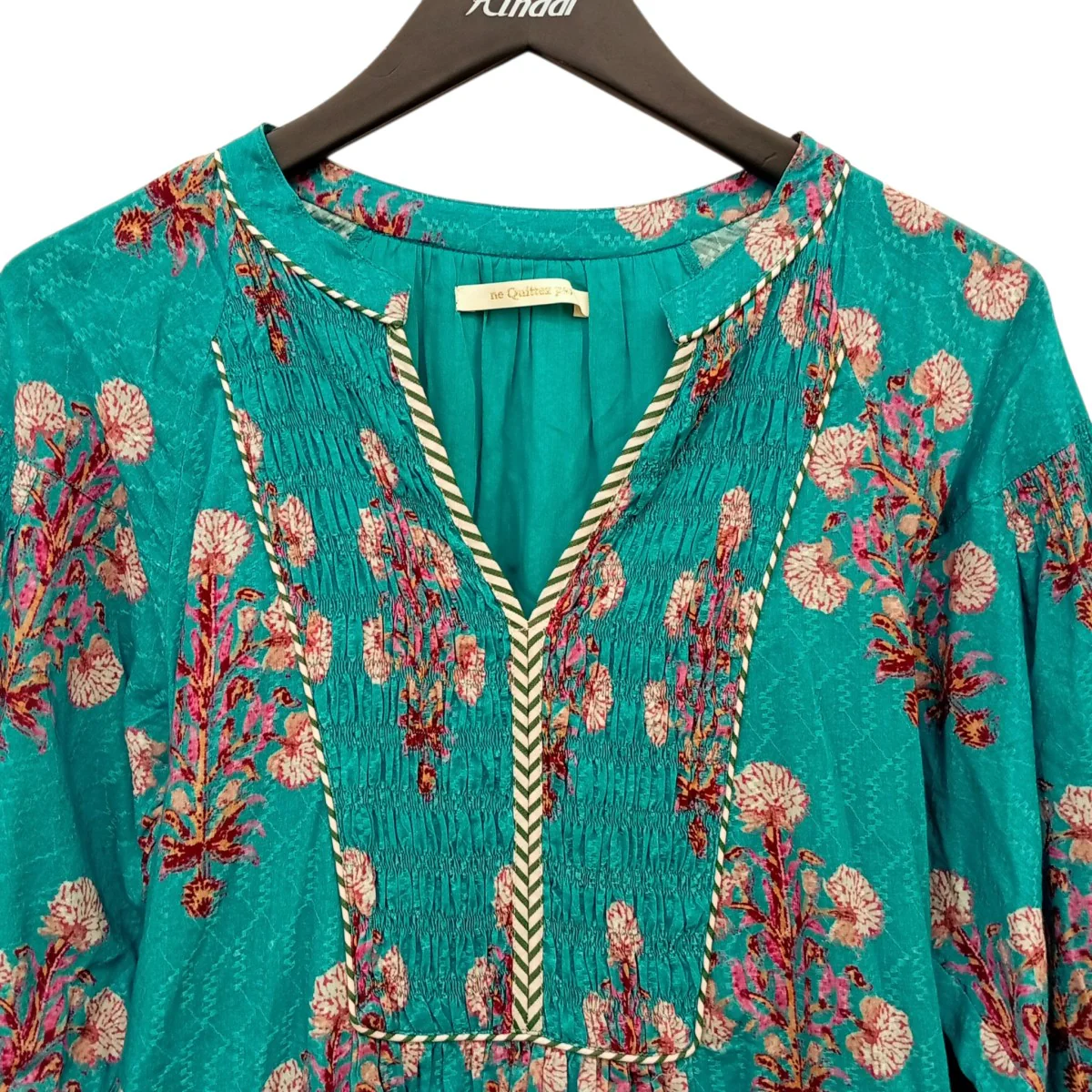 COTTON JQD MARIGOLD PRINT花柄ワンピース010441GH1 - Image 5