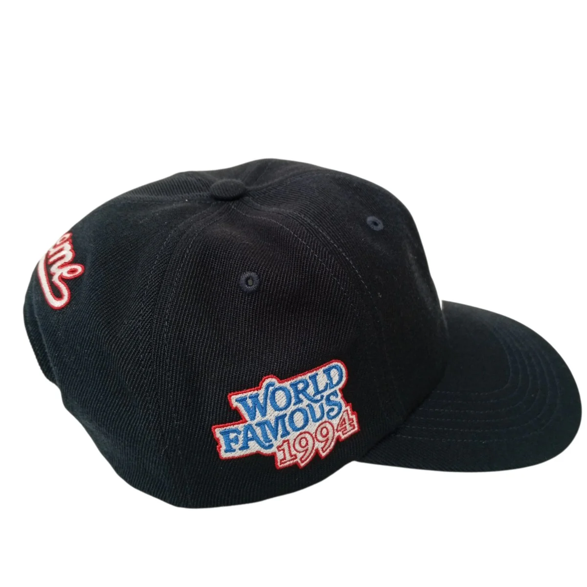 World Famous S Logo 6-Panel Navyキャップ - Image 4