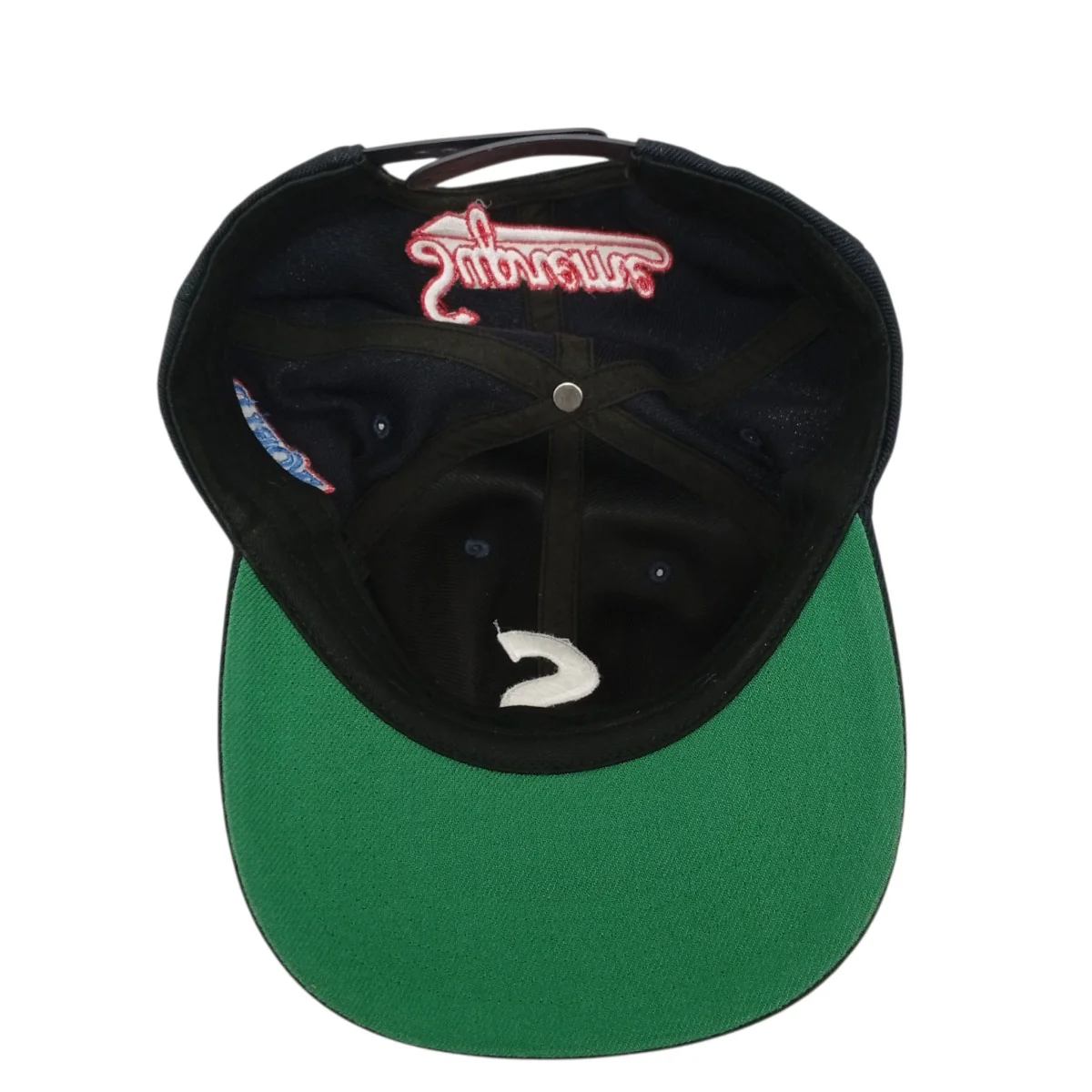 World Famous S Logo 6-Panel Navyキャップ - Image 7
