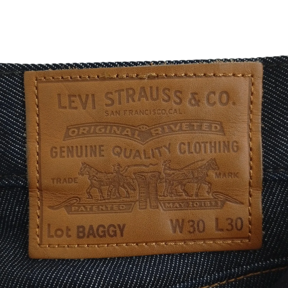 25AWTWISTED BELTED DENIM PANTベルテッドワイドデニムパンツ005YS-0000 - Image 7