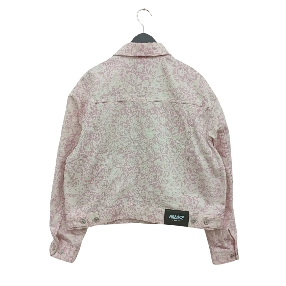 26SSLACE BLEACHED DENIM JACKET花柄デニムジャケット - Image 2