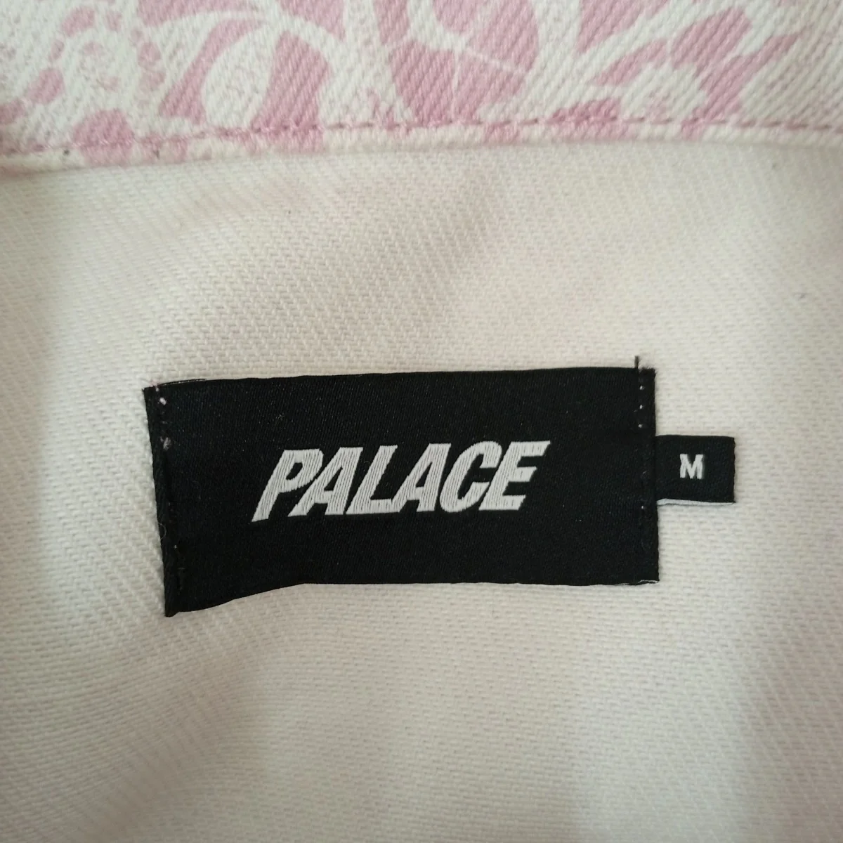26SSLACE BLEACHED DENIM JACKET花柄デニムジャケット - Image 3