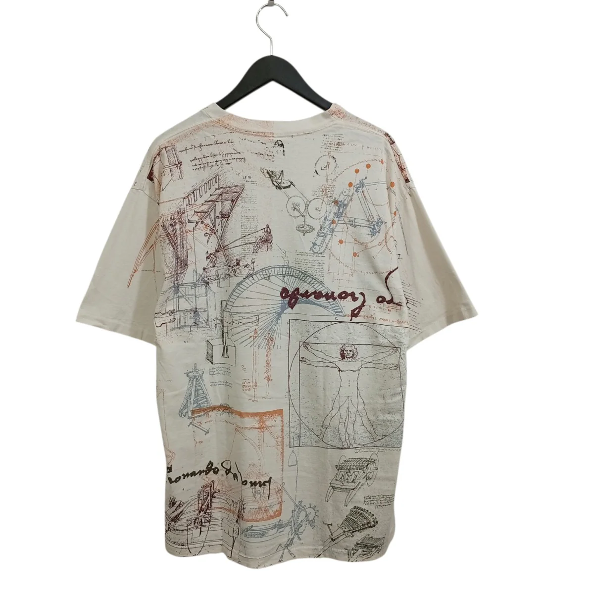 90s レオナルド・ダ・ヴィンチTシャツ - Image 2