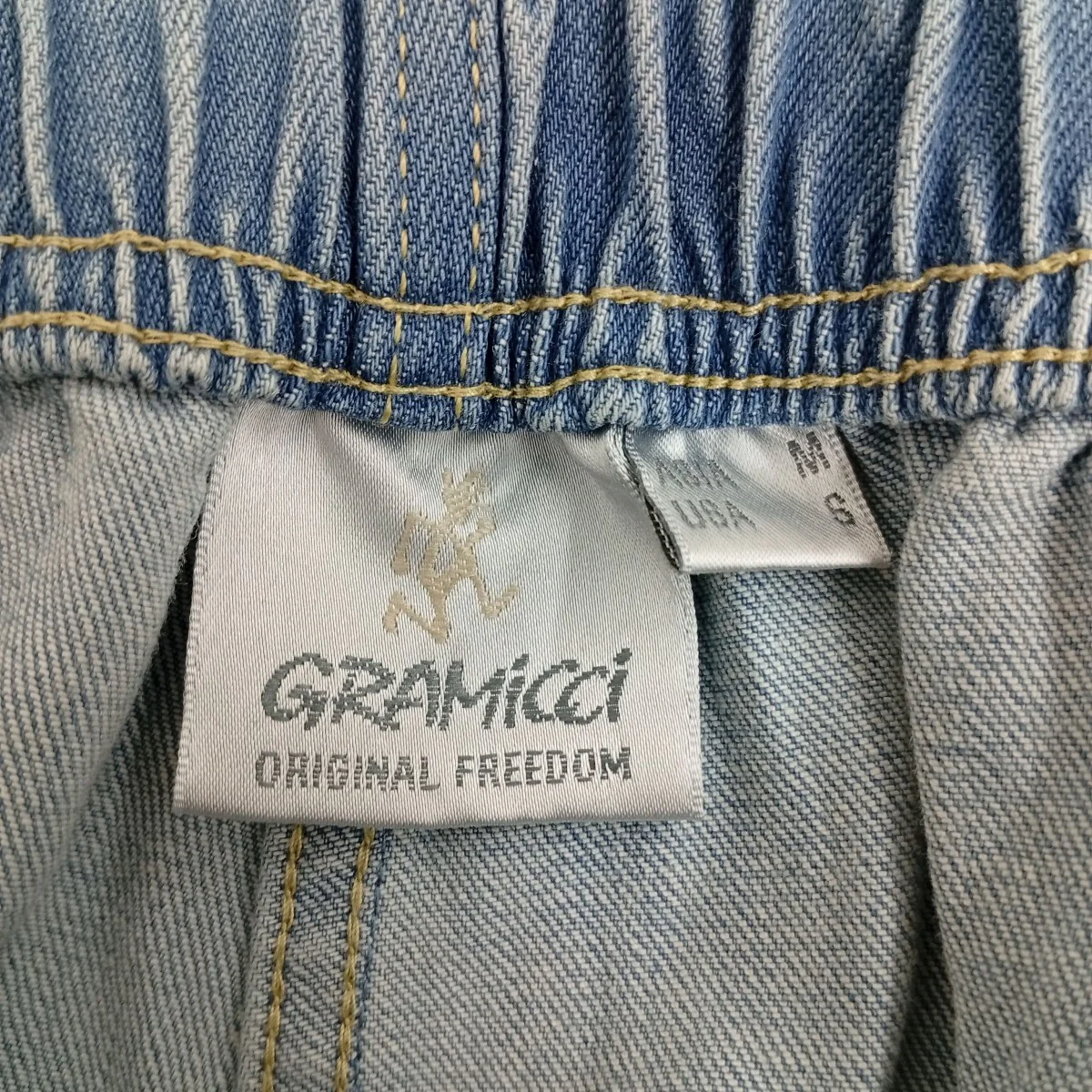 LOOSE TAPERED LIGHT DENIM PANTデニムパンツGUP5-F1063 - Image 4