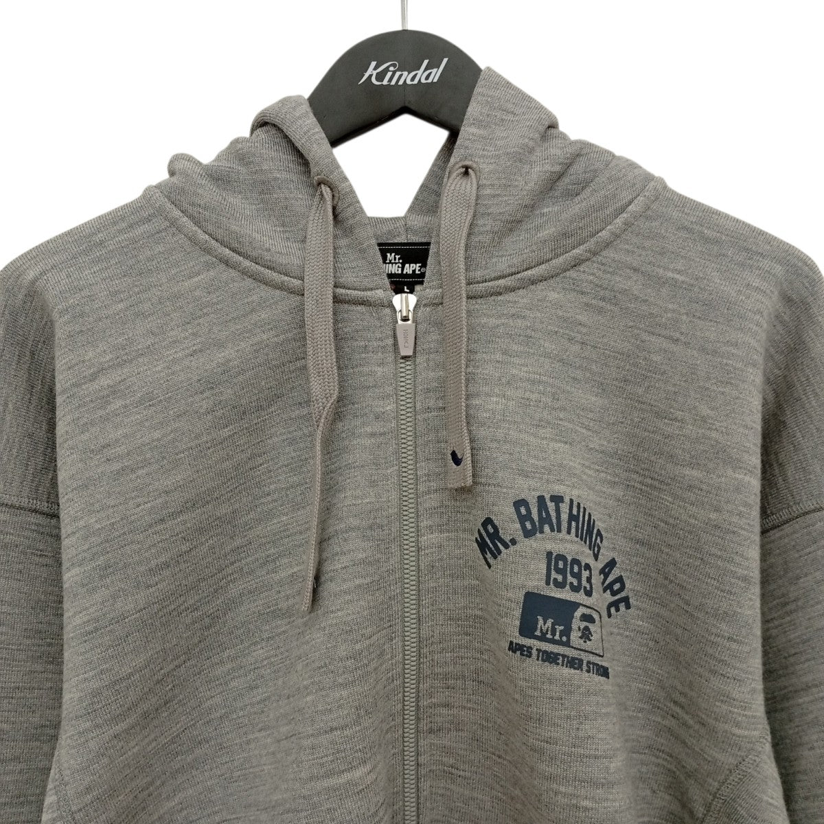 ZIP UP PULLOVER HOODIEジップパーカー007ZPK801301M - Image 3