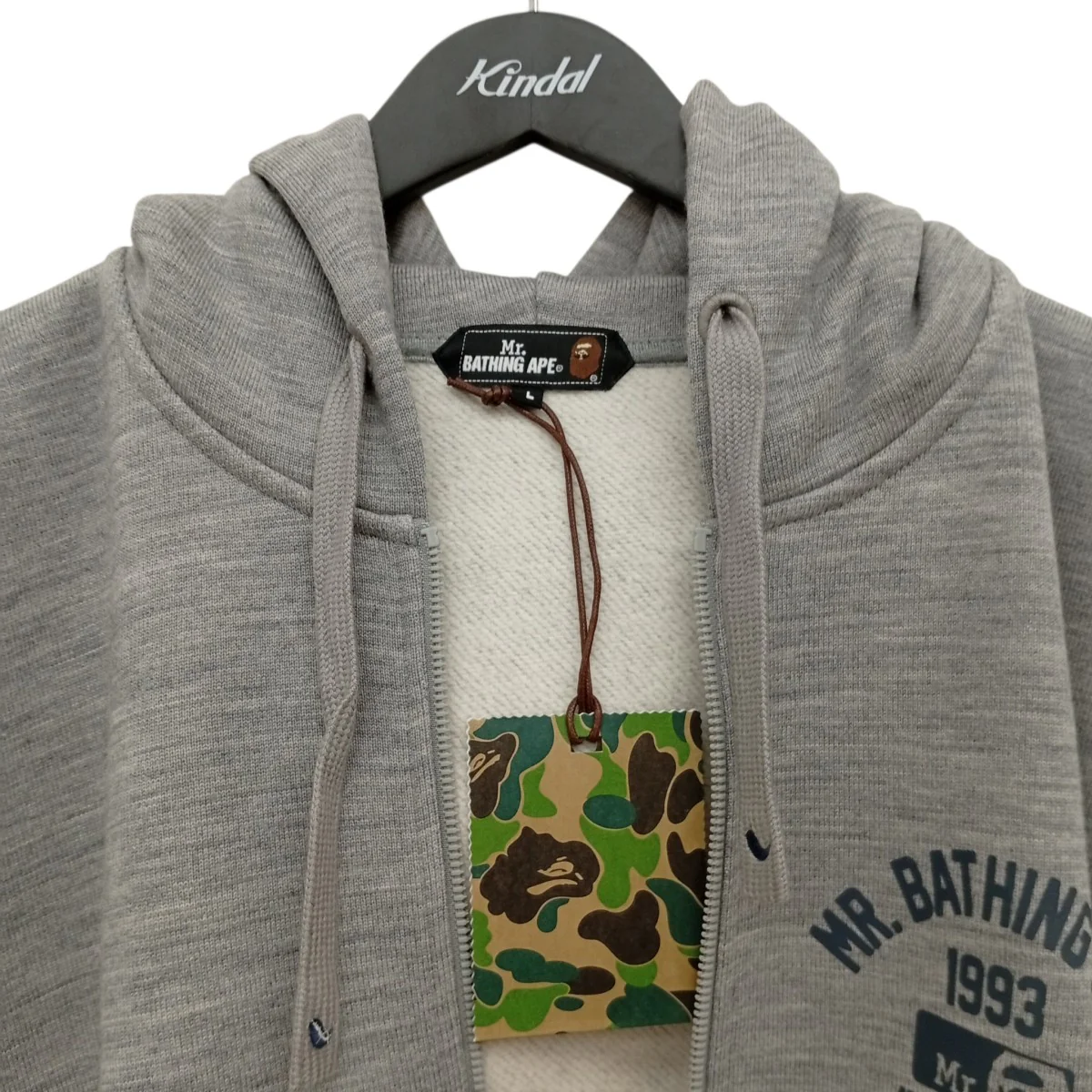 ZIP UP PULLOVER HOODIEジップパーカー007ZPK801301M - Image 4