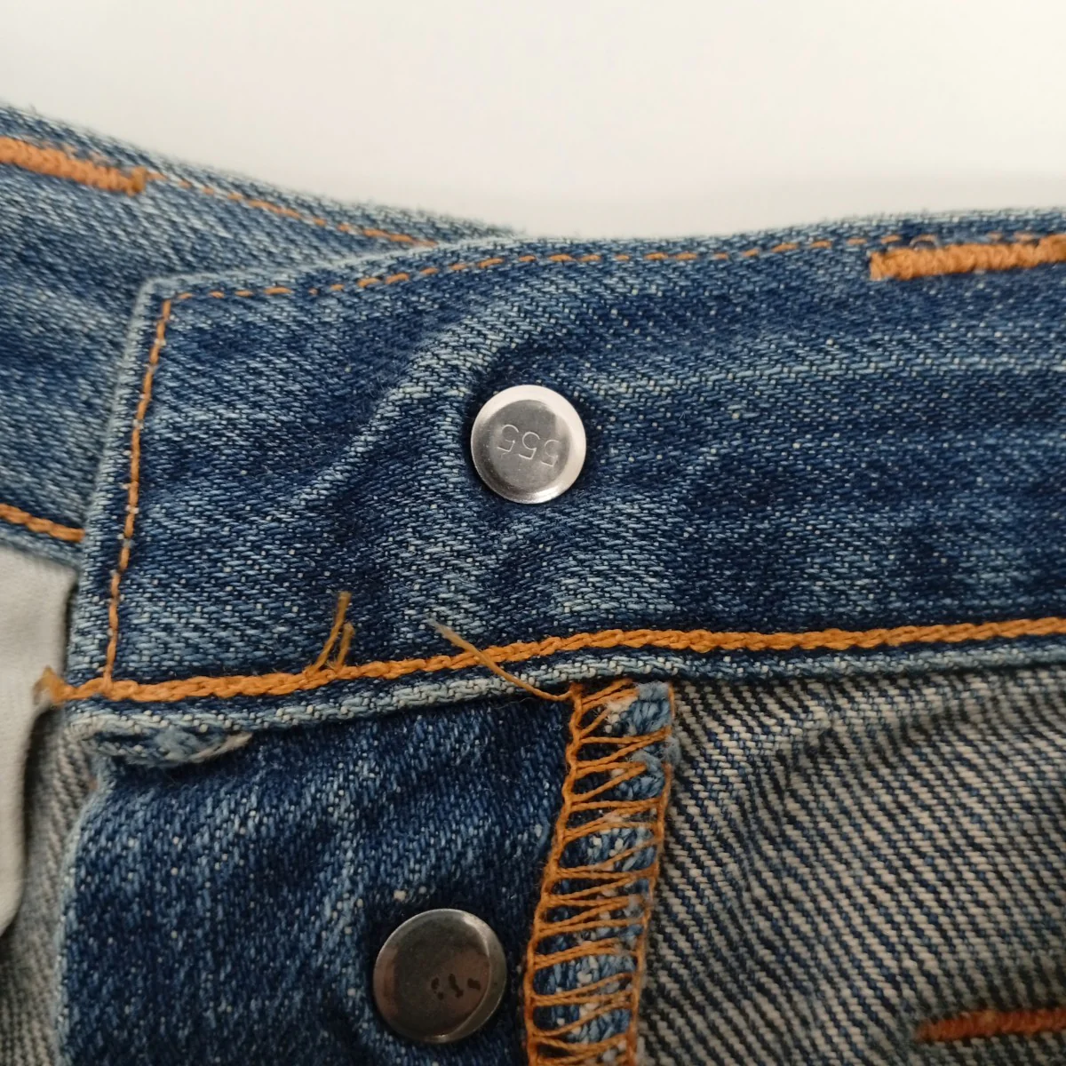 バレンシア 裏ボタン555デニムパンツ - Image 6
