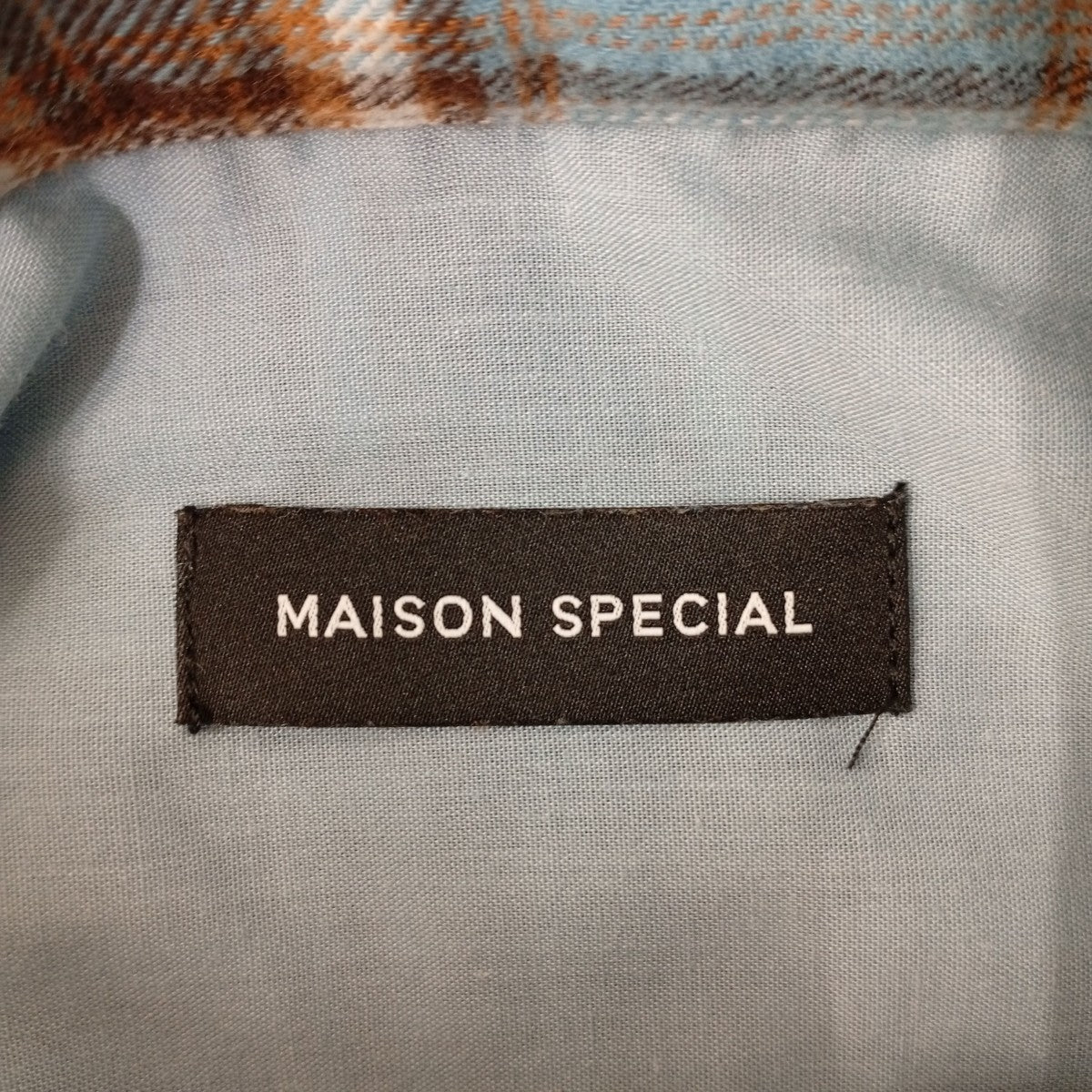 Check Oversized Shirtsチェック長袖シャツ21241316103 - Image 3