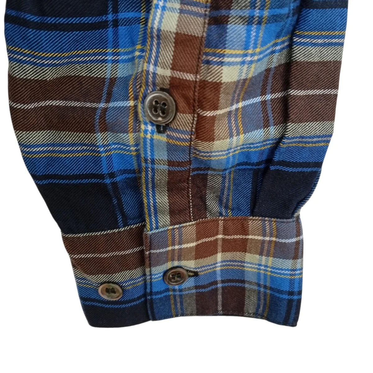 Check Oversized Shirtsチェック長袖シャツ21241316103 - Image 7
