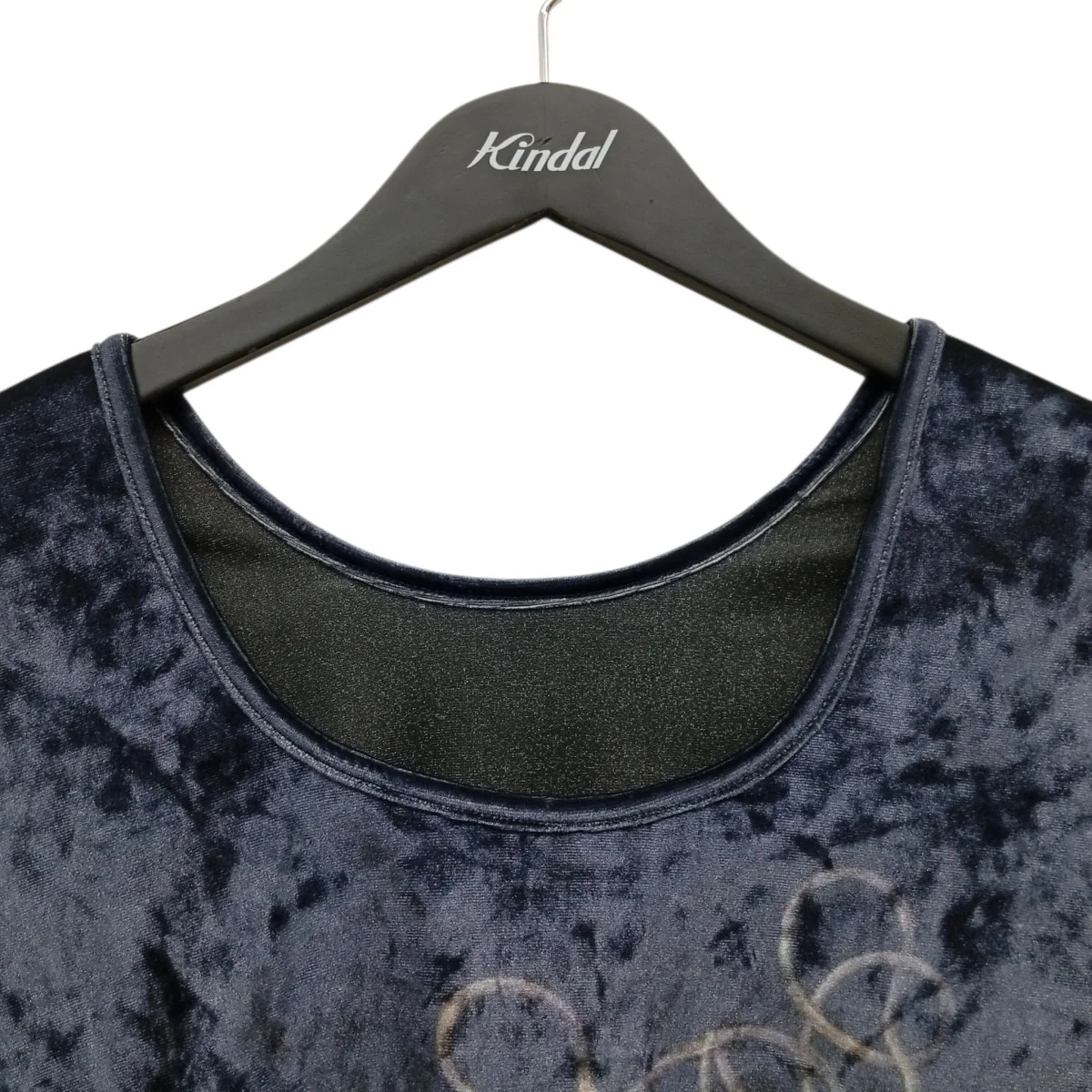 Velour Art Print Topロングスリーブカットソー01-TP011-24-03 - Image 5