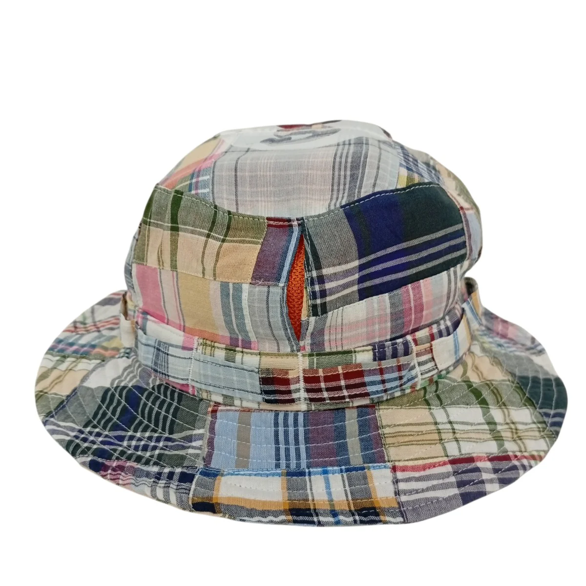 25SSGOODENOUGH Patchwork Madras Crusherバケットハット - Image 2