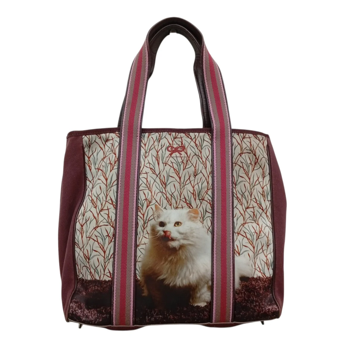 猫柄ハンドバッグ - Image 2