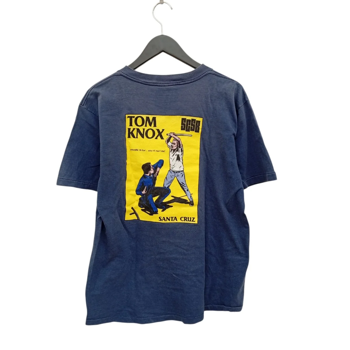 80~90s SANTA CRUZTOM KNOXTシャツ - Image 2
