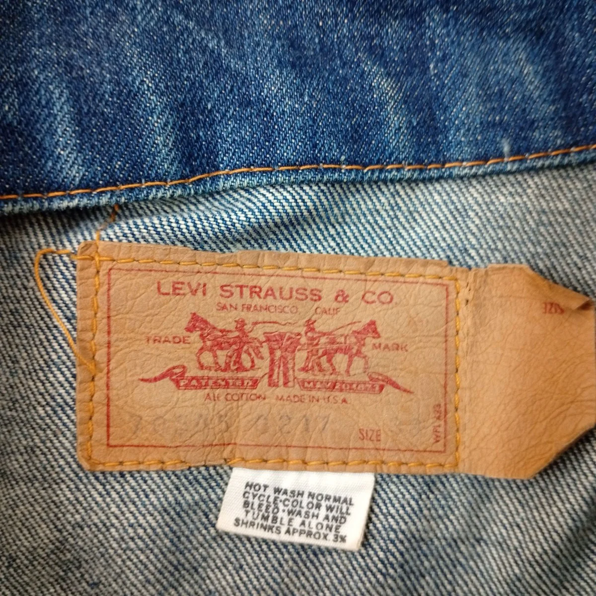 4th エルパソ工場デニムジャケット70505-0217 - Image 3