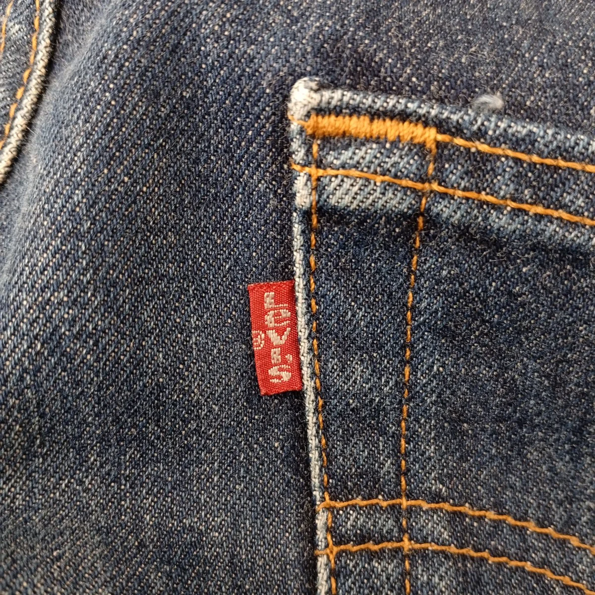 501 米国製 サンベニート工場 ボタン裏553デニムパンツ - Image 5