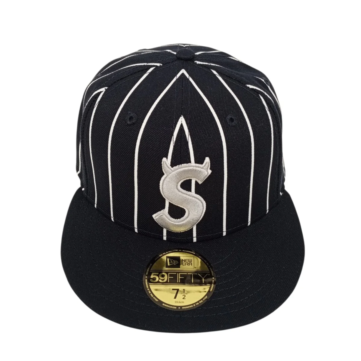 Devil S Logoストライプキャップ - Image 2