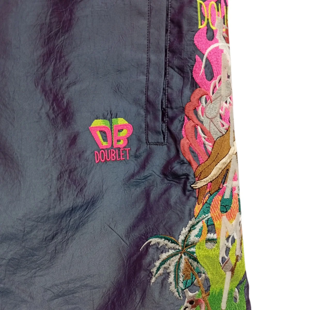 刺繍シャンブレーショーツハーフパンツ19SS09PT95 - Image 4