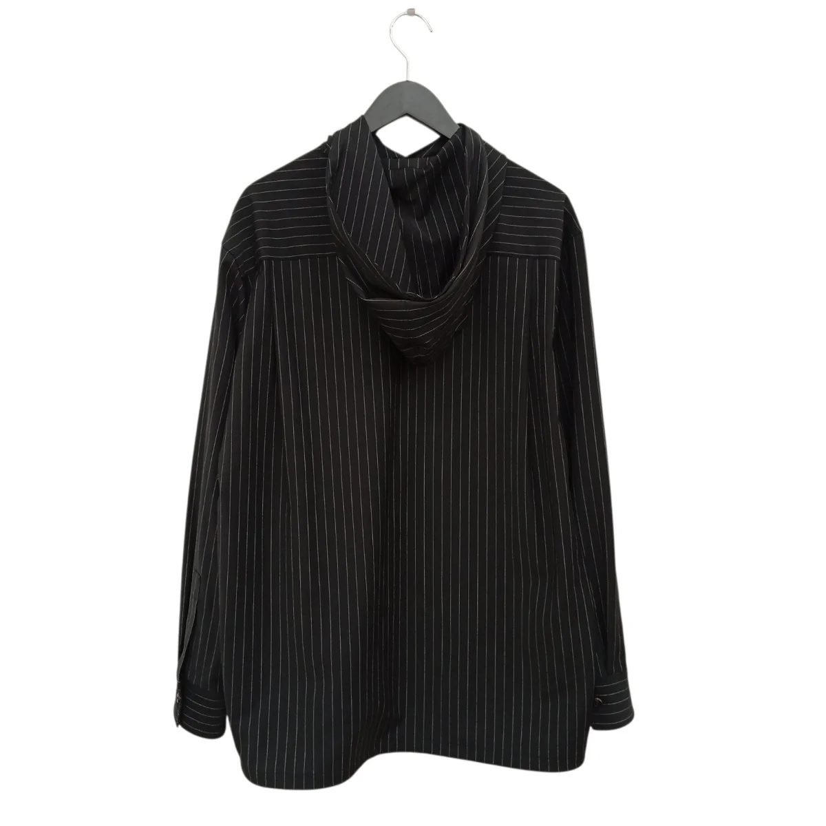 Hooded Shirtストライプシャツ2401-SH43-M103 - Image 2