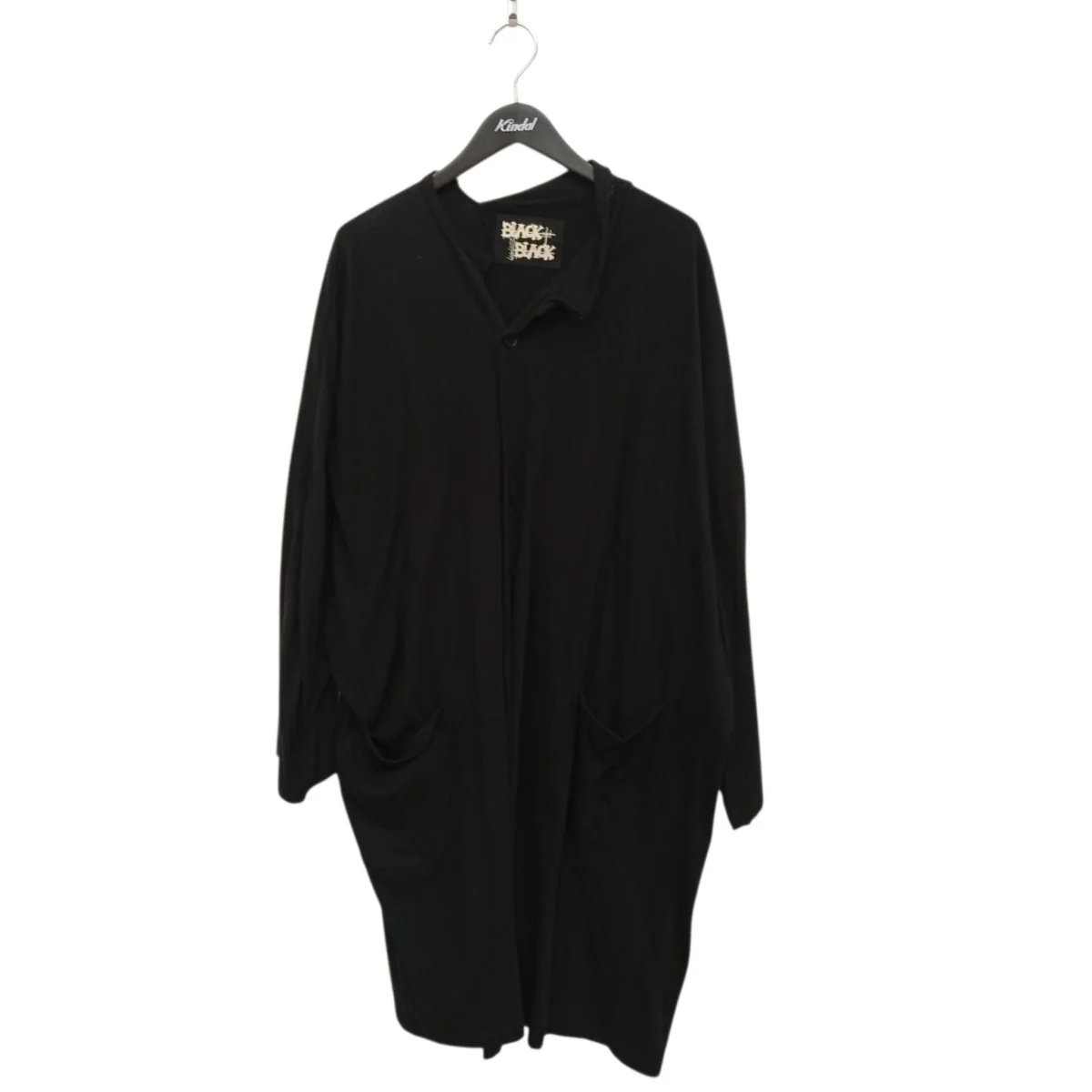 BLACK and BLACK変形襟デザインシャツジャケットND-T83-067