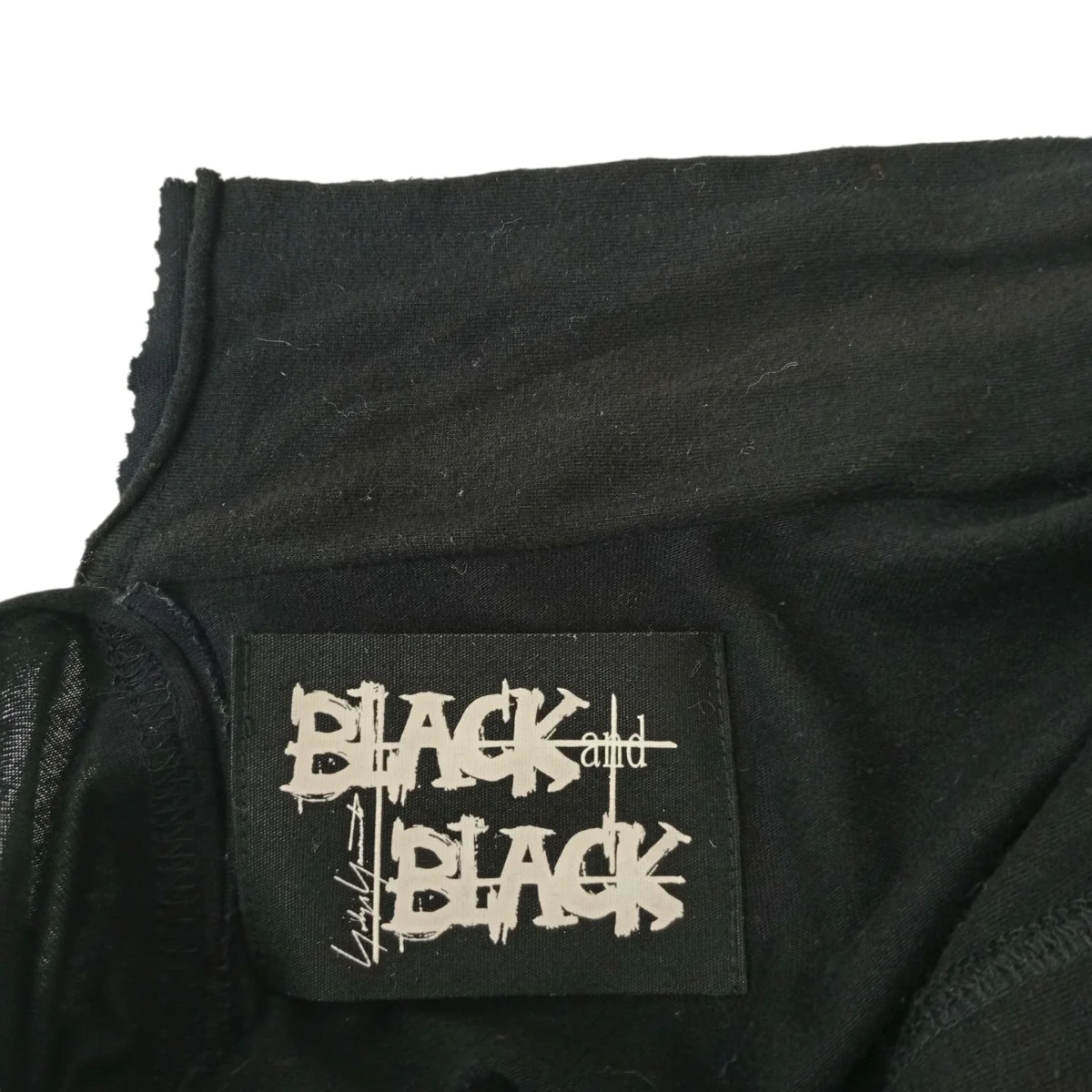 BLACK and BLACK変形襟デザインシャツジャケットND-T83-067 - Image 3