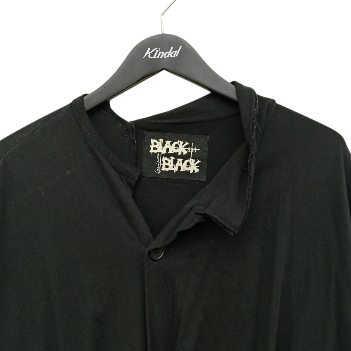 BLACK and BLACK変形襟デザインシャツジャケットND-T83-067 - Image 5