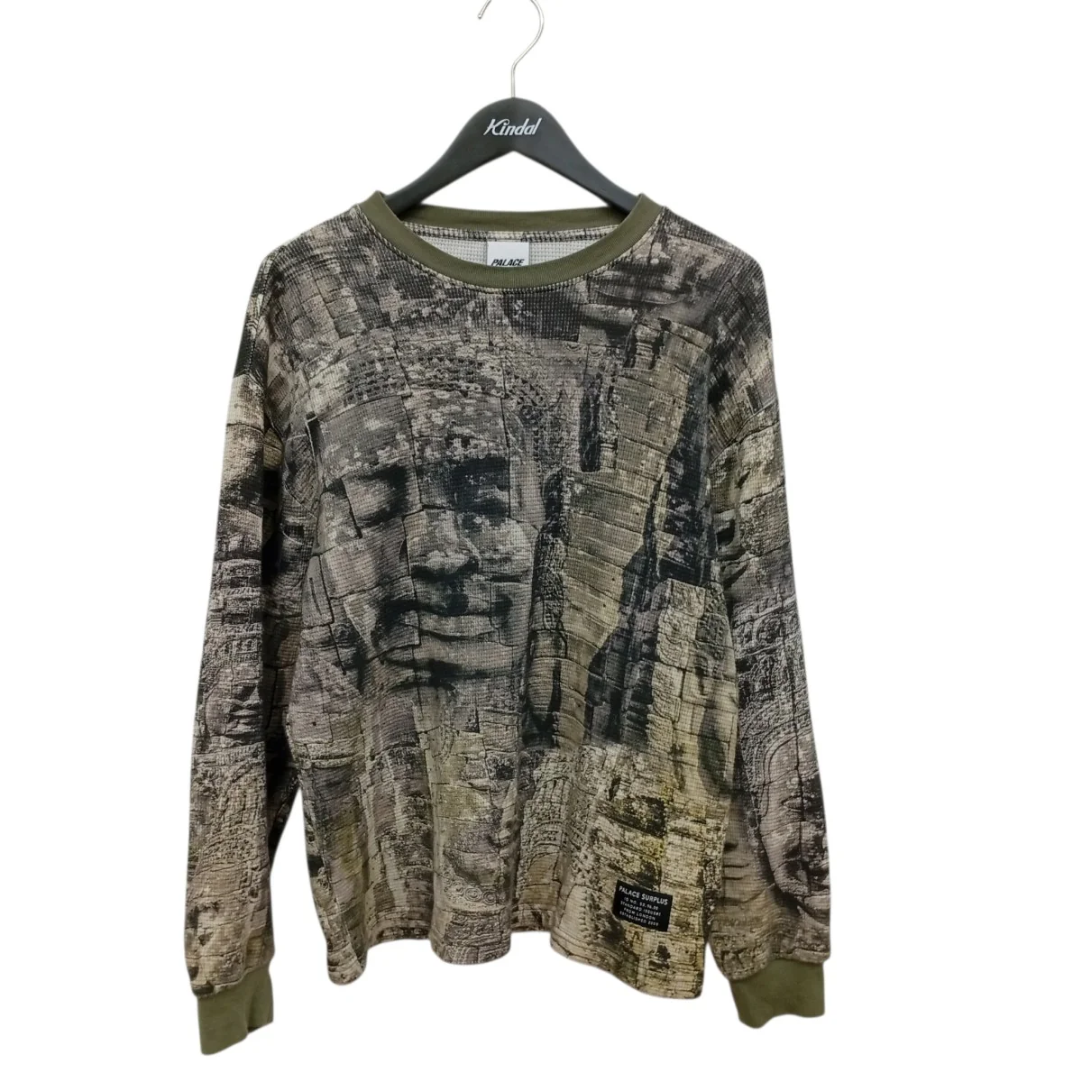 25SS2-TONE LONGSLEEVE総柄ロングスリーブカットソー