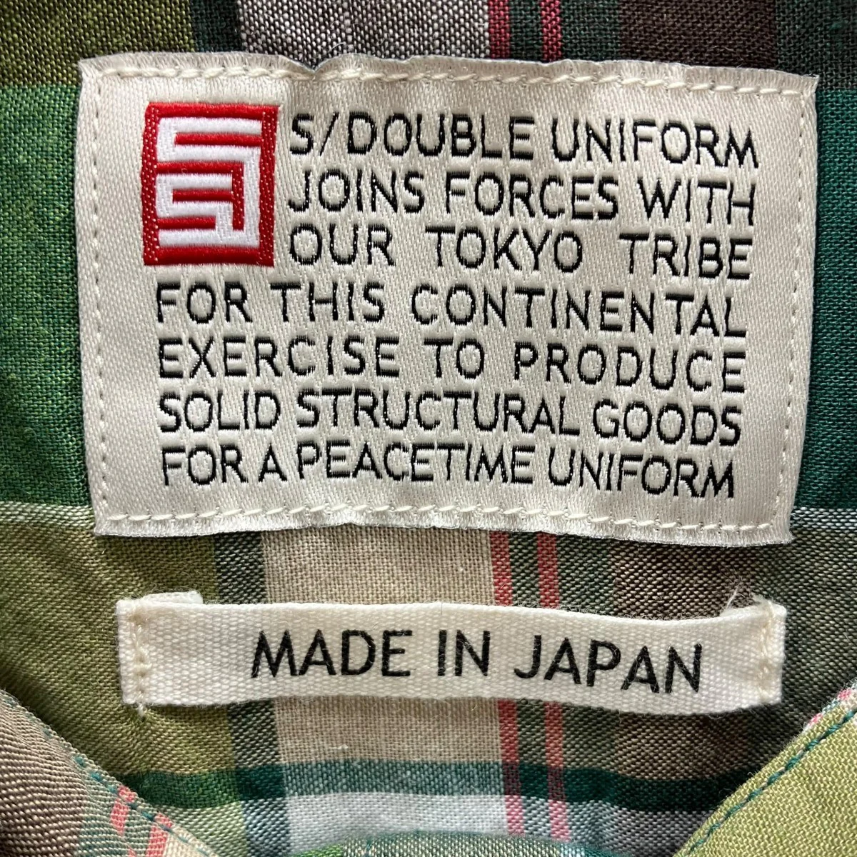 半袖プルオーバーチェックシャツ - Image 4