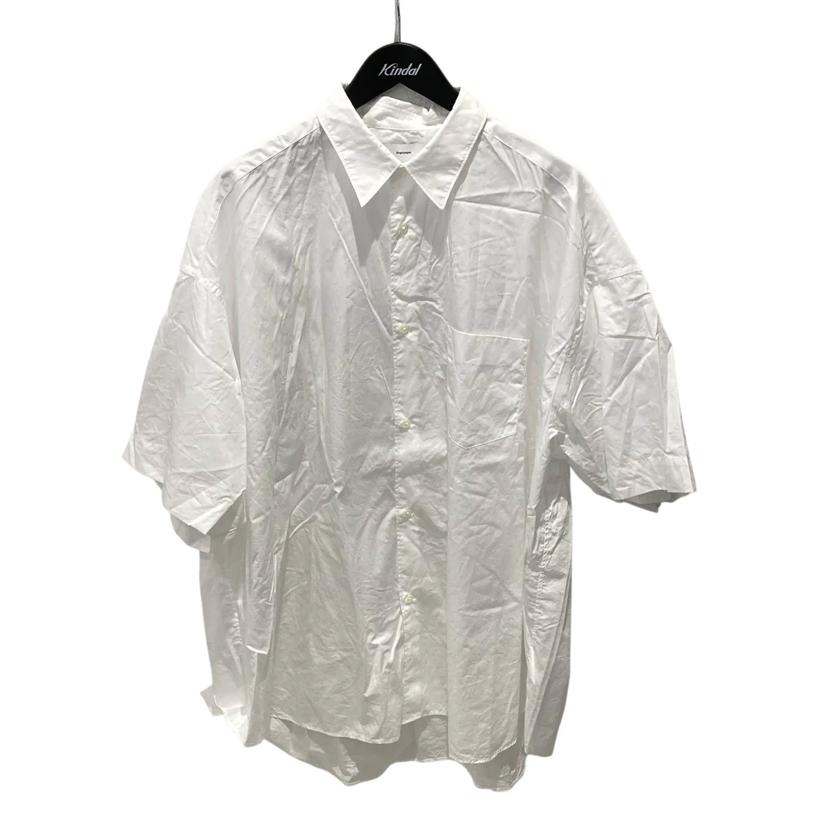 Broad S S Oversized Regular Collar ShirtレギュラーカラーシャツGM251-50013B