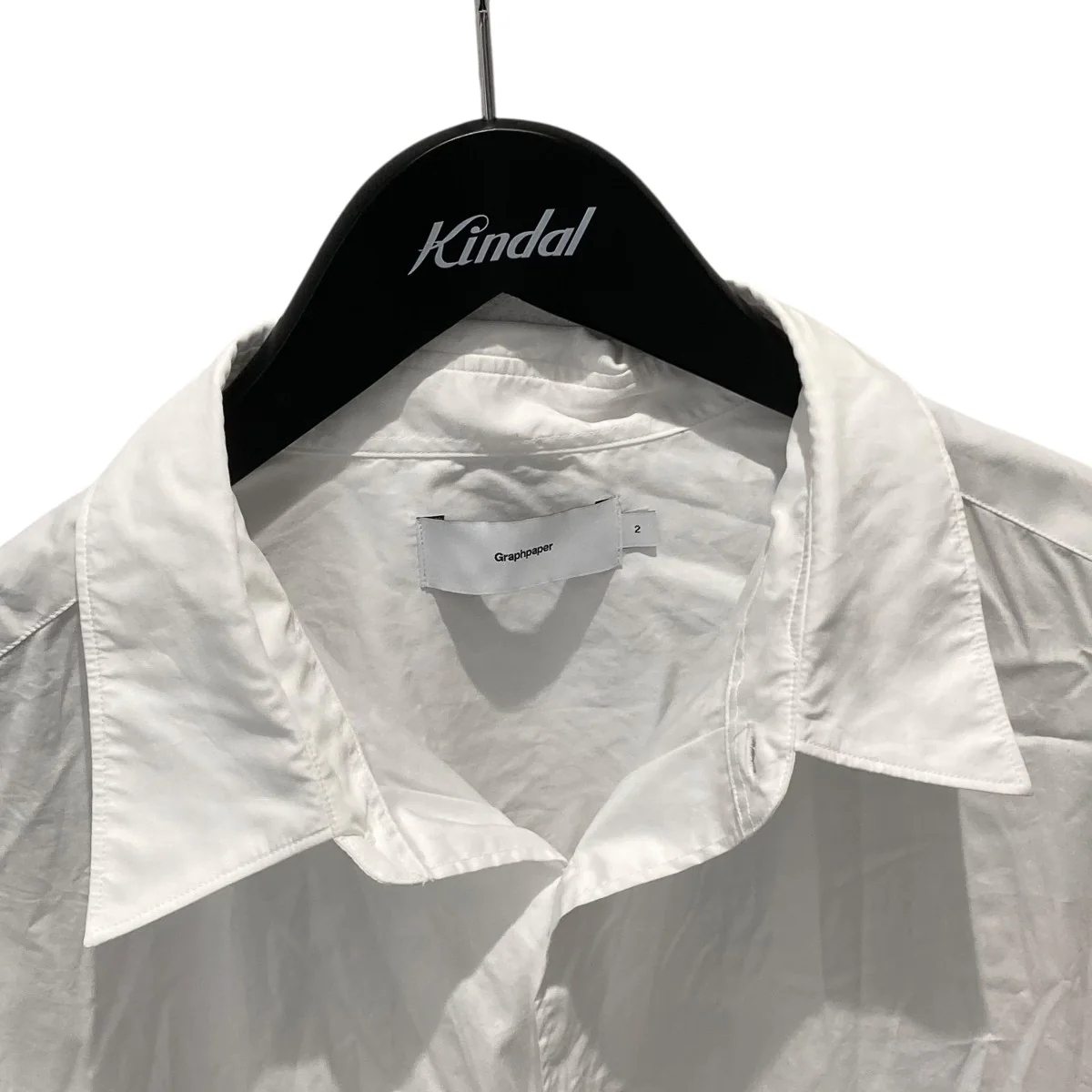 Broad S S Oversized Regular Collar ShirtレギュラーカラーシャツGM251-50013B - Image 3