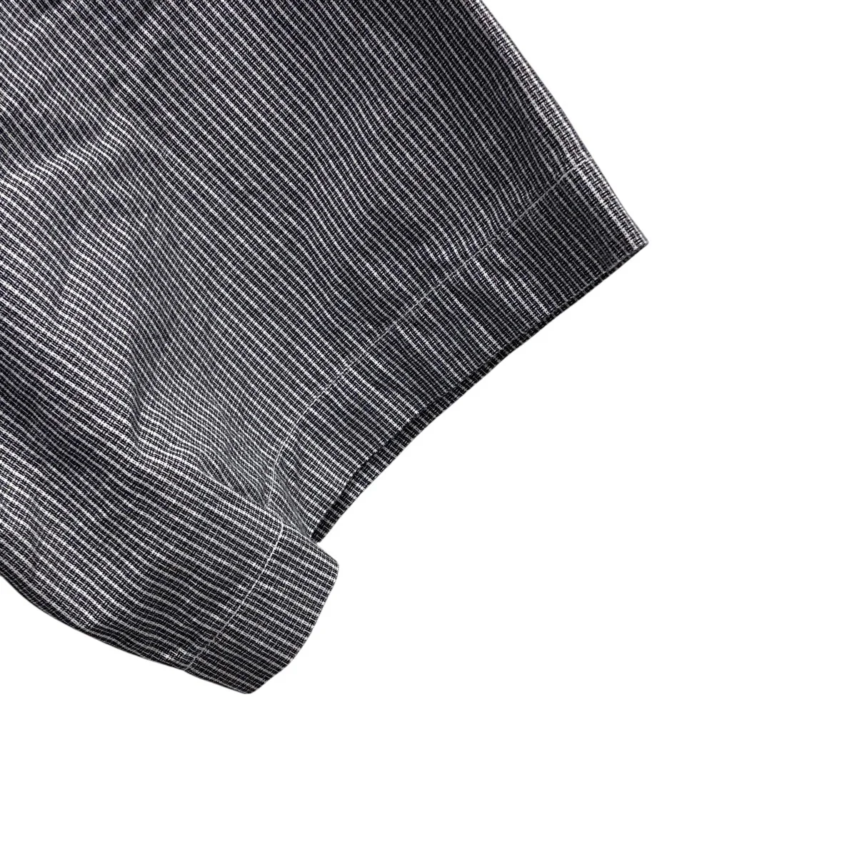 oversized B D check short sleeve shirtチェックボタンダウンシャツEV25-SH14 - Image 4