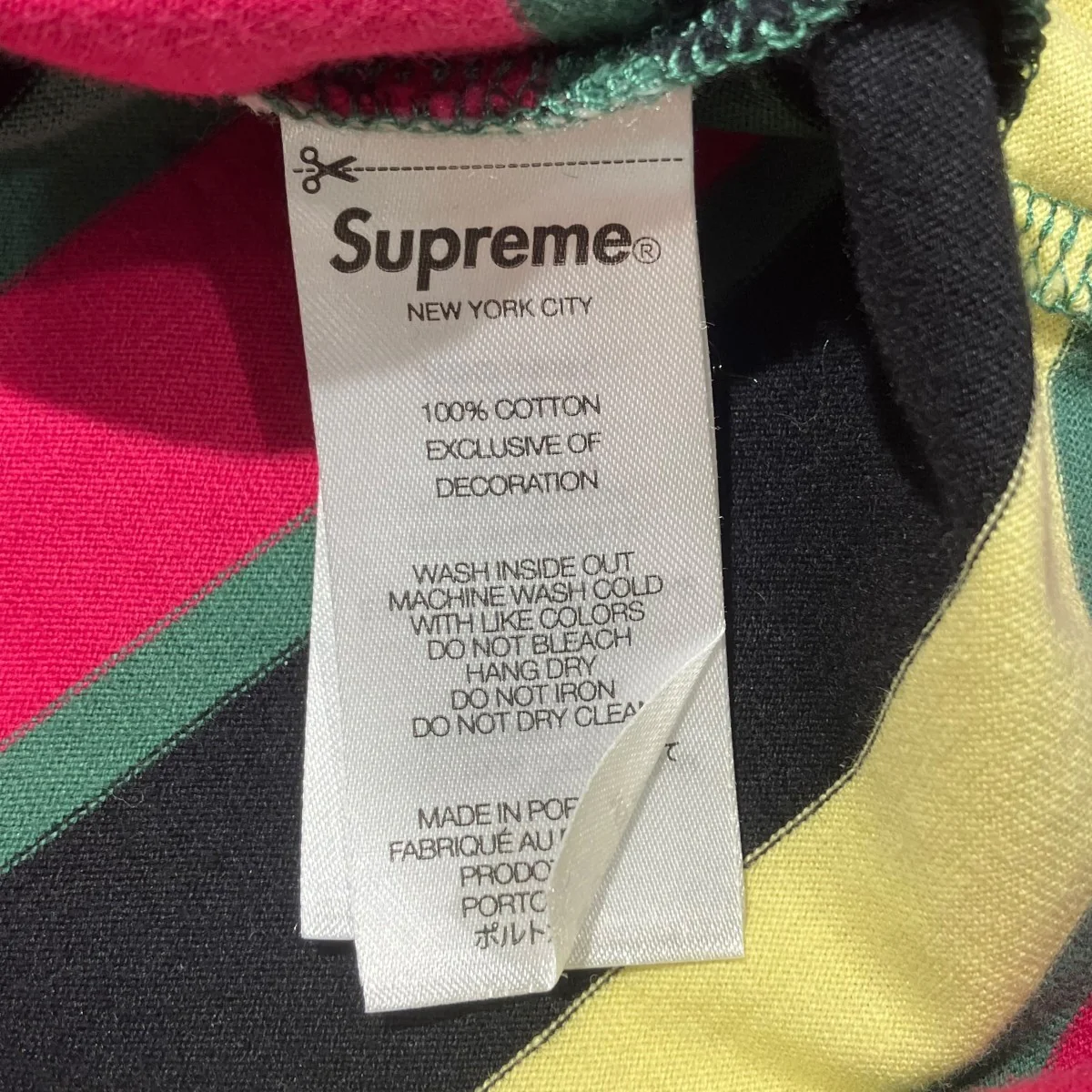 25SSIntarsia S S TopボーダーTシャツ - Image 6