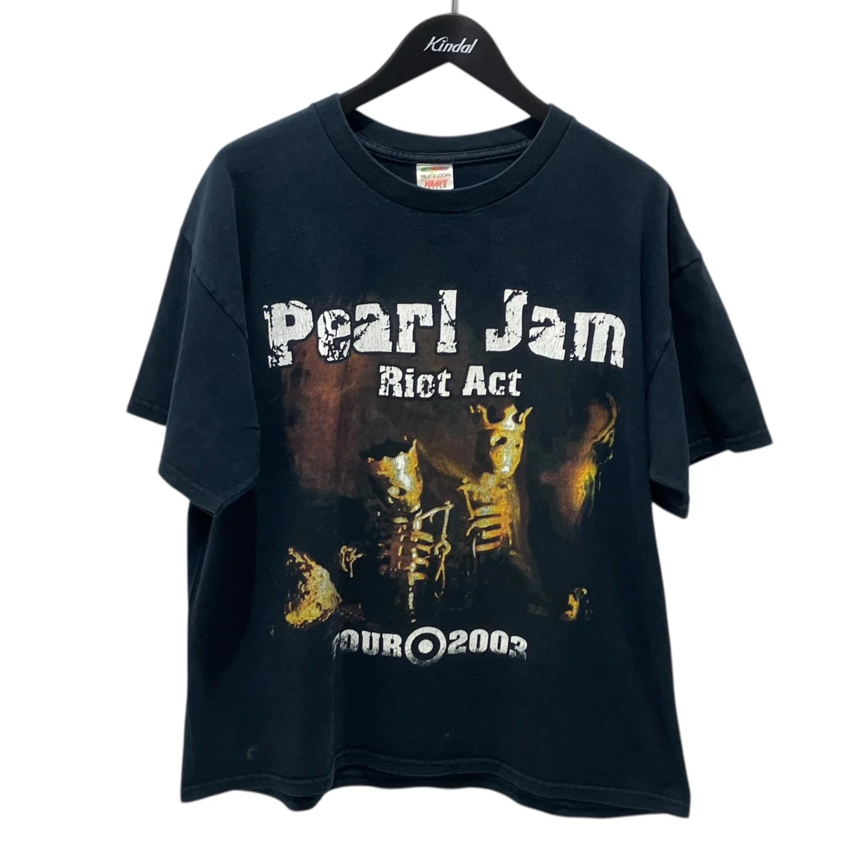 00s Pearl JAM Riot Act Tour 2003Tシャツ