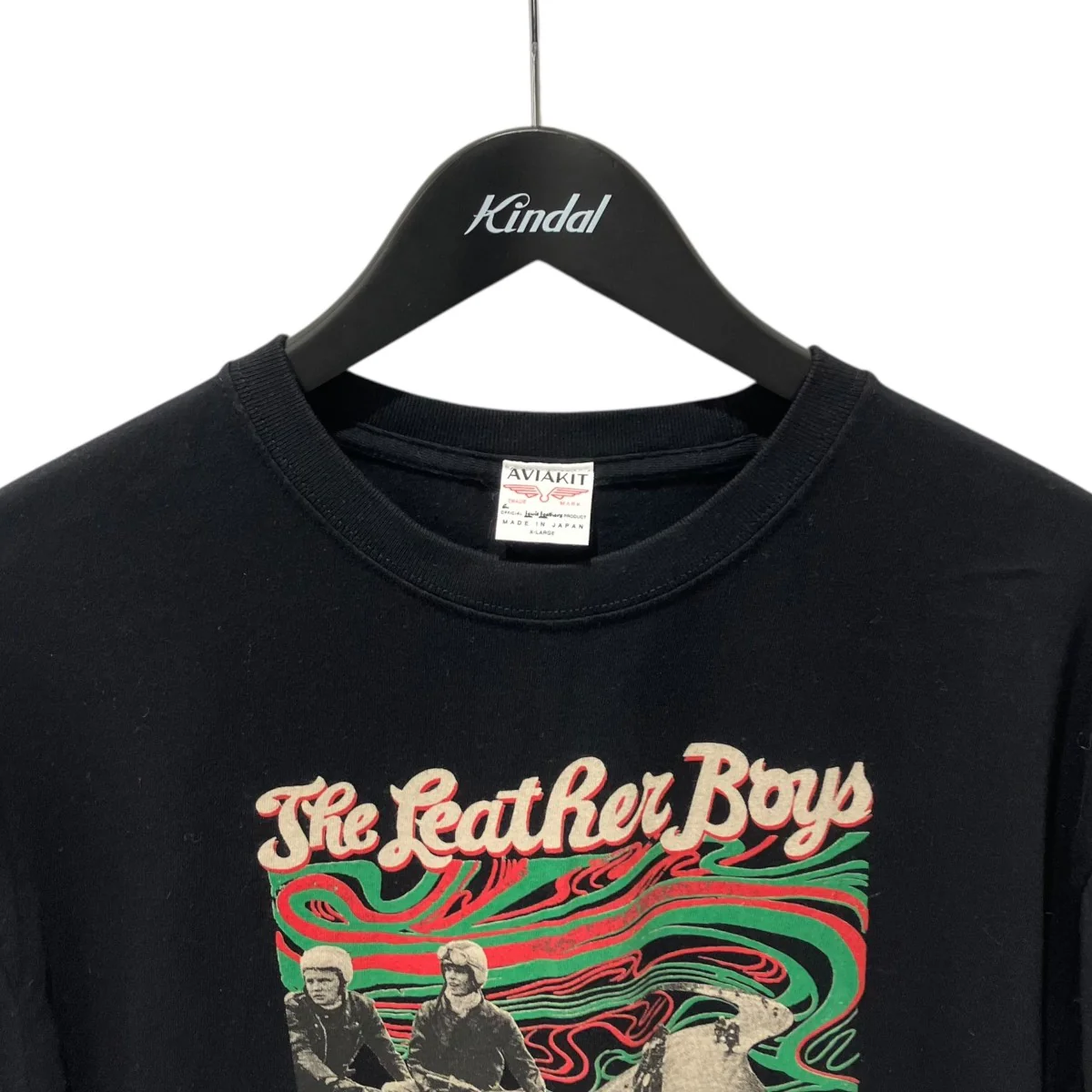 25SSLeather Boys Burn Up T-shirtTシャツ - Image 3
